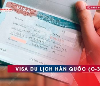 Visa du lịch Hàn Quốc C-3