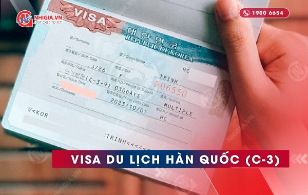 Visa du lịch Hàn Quốc C-3