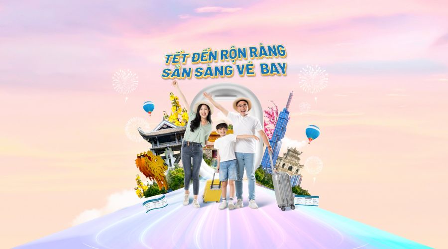 Thời điểm mở bán vé máy bay tết 2026
